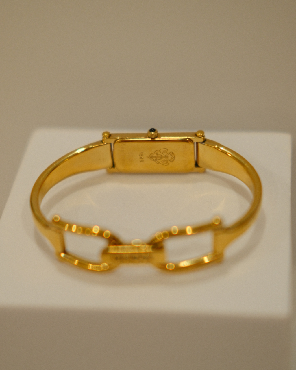 Gold Gucci Watch