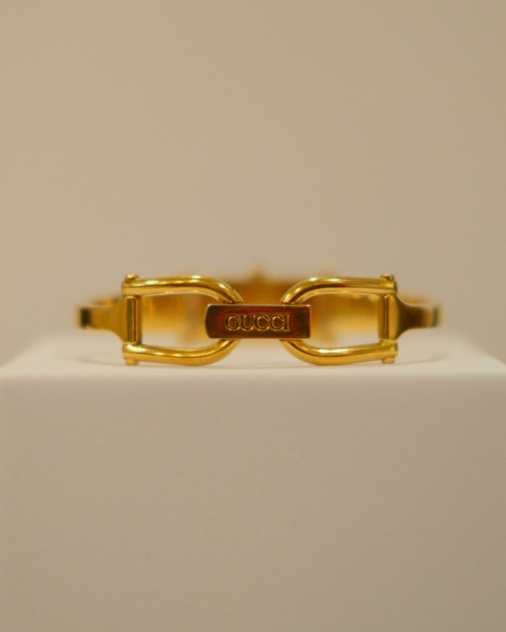 Gold Gucci Watch