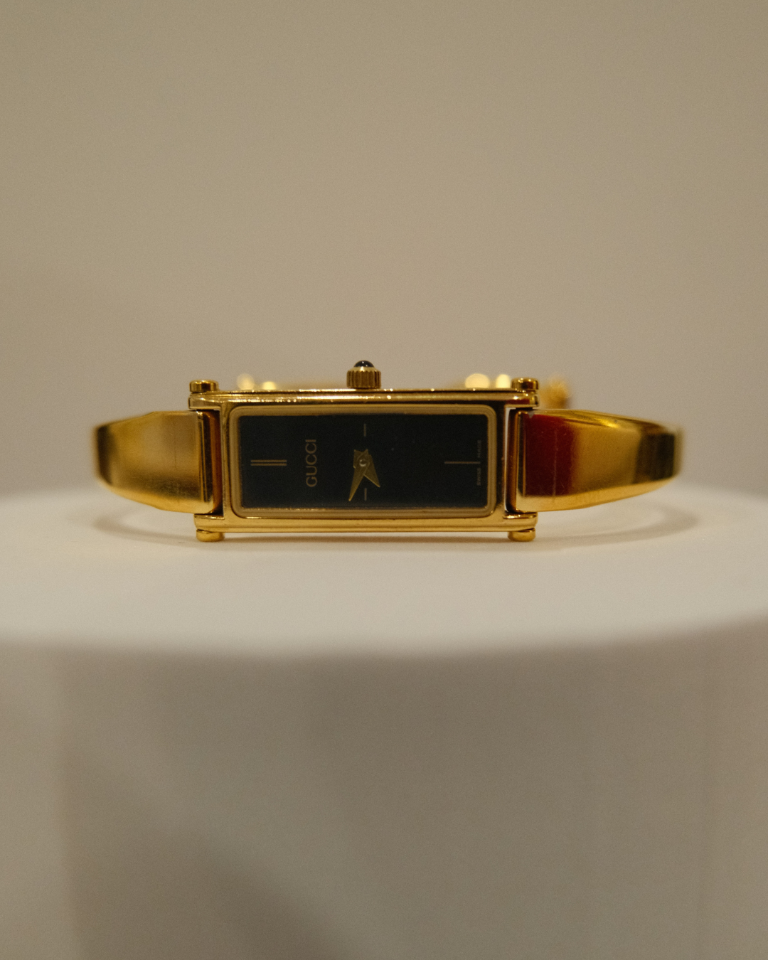 Gold Gucci Watch