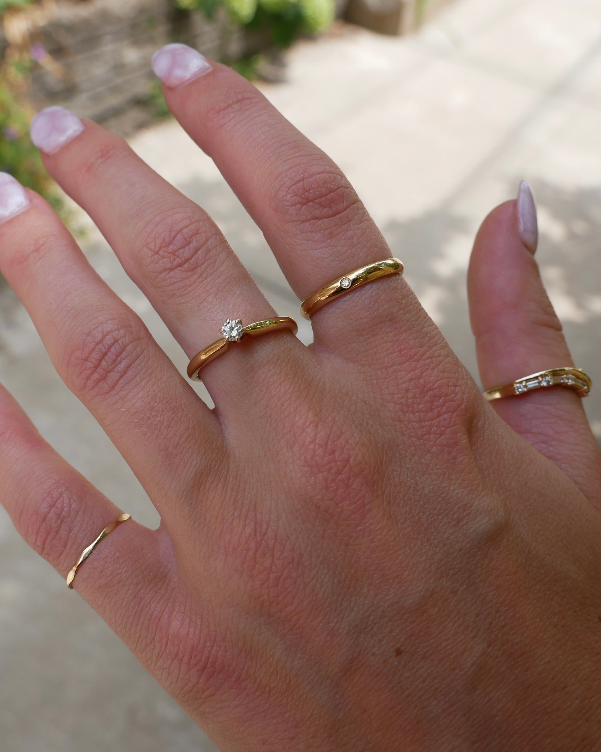 Solitaire Diamond Ring