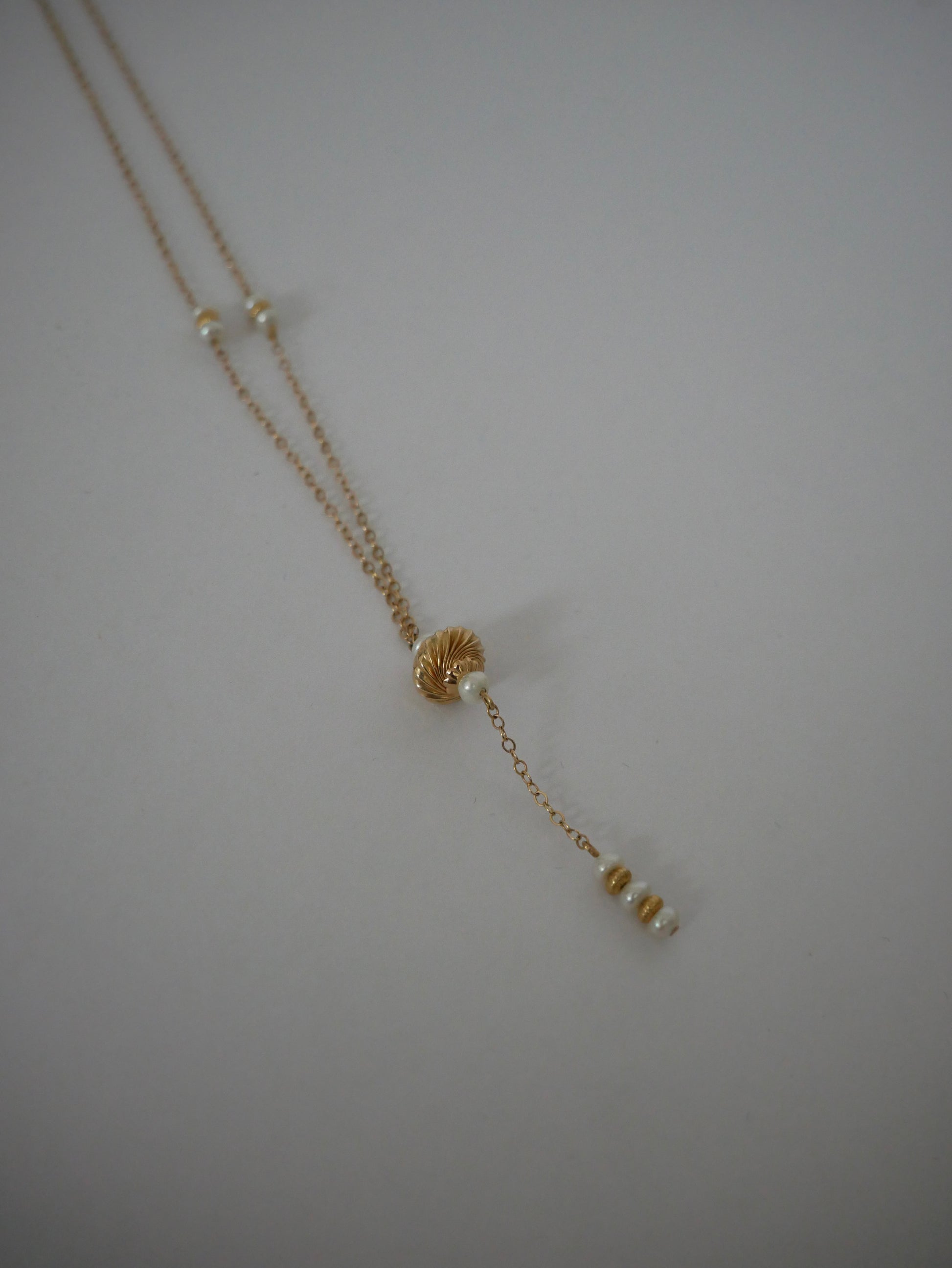 Tassel Pearl Necklace