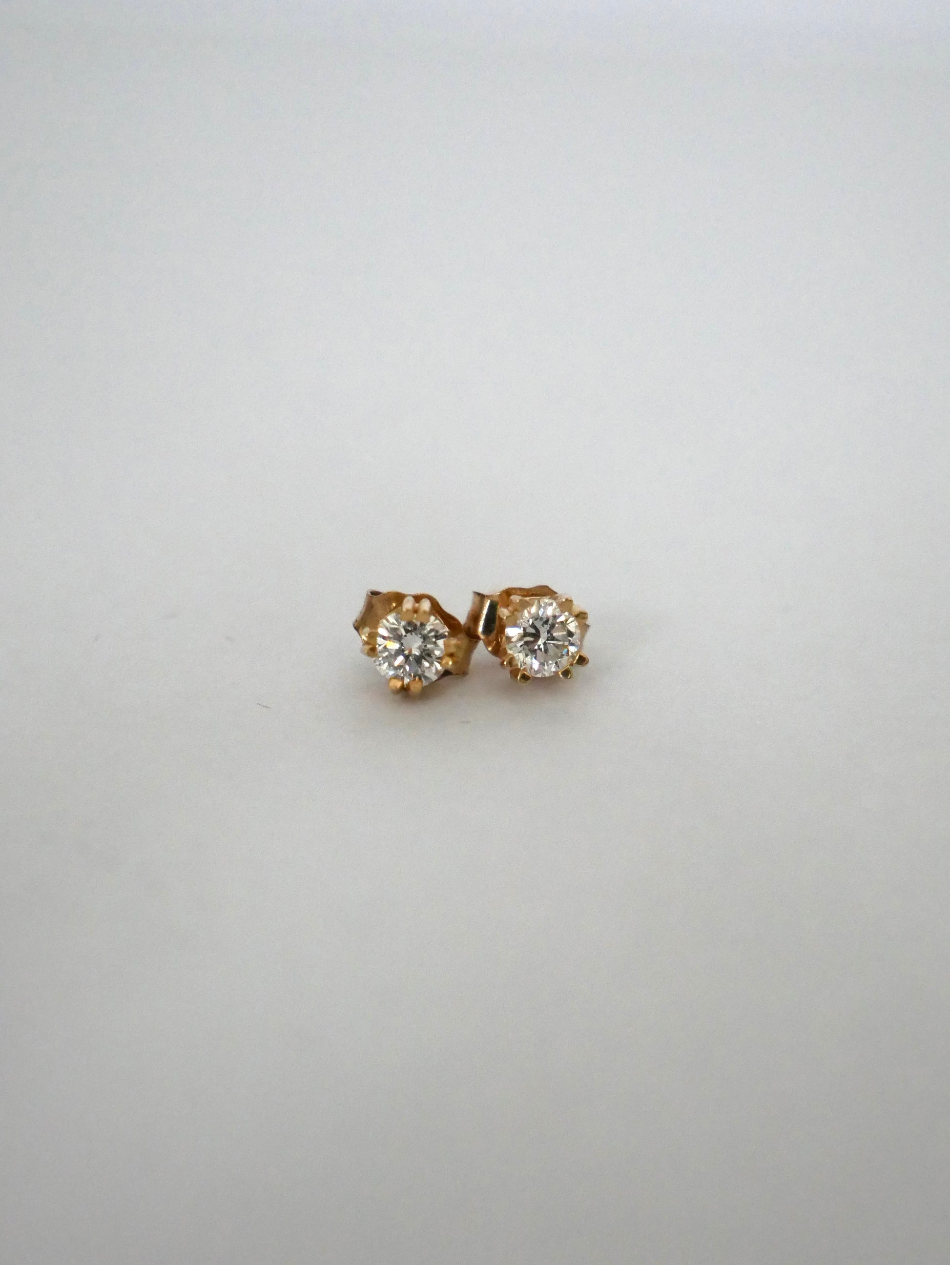 Diamond Stud Earrings