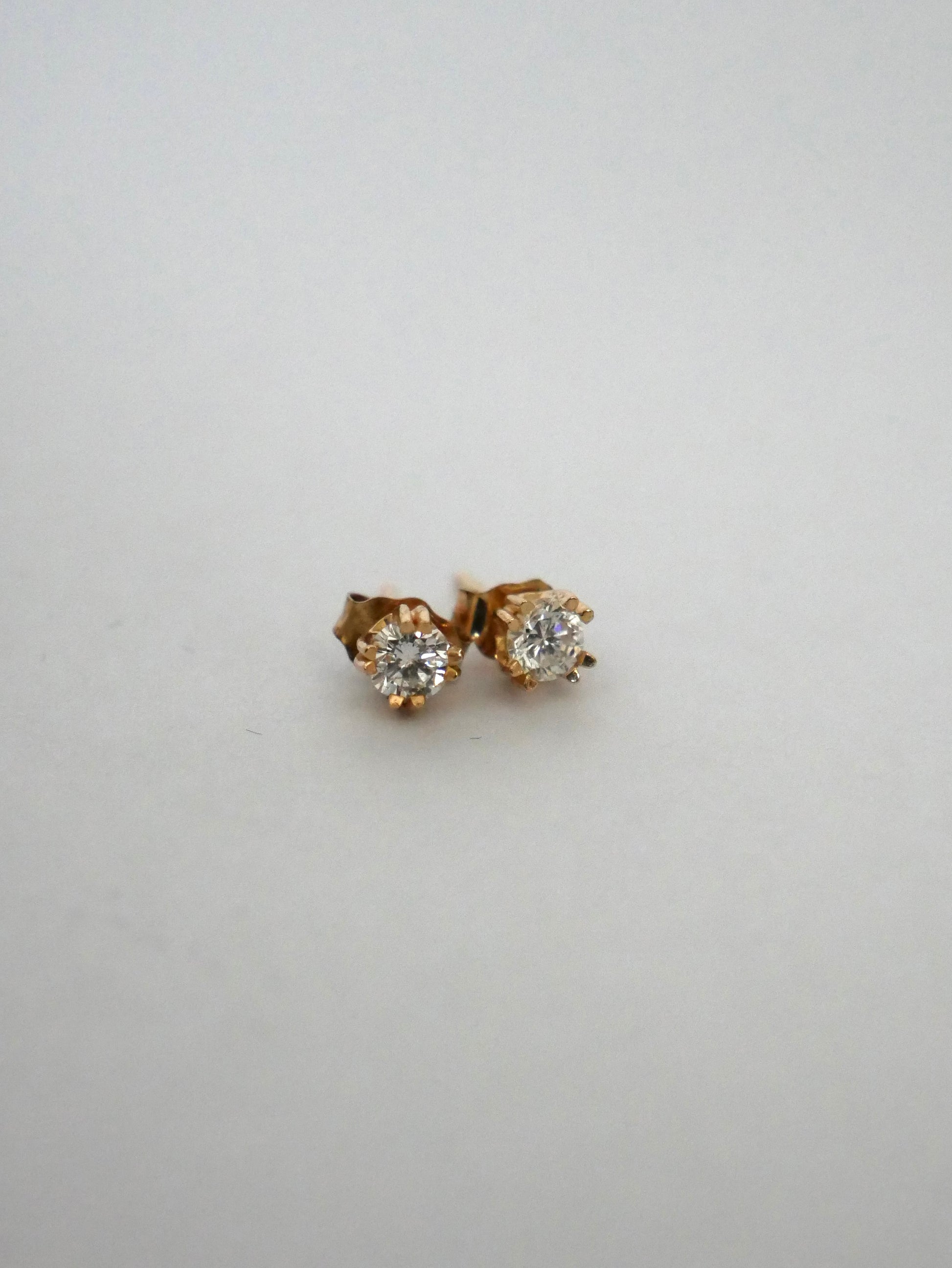 Diamond Stud Earrings