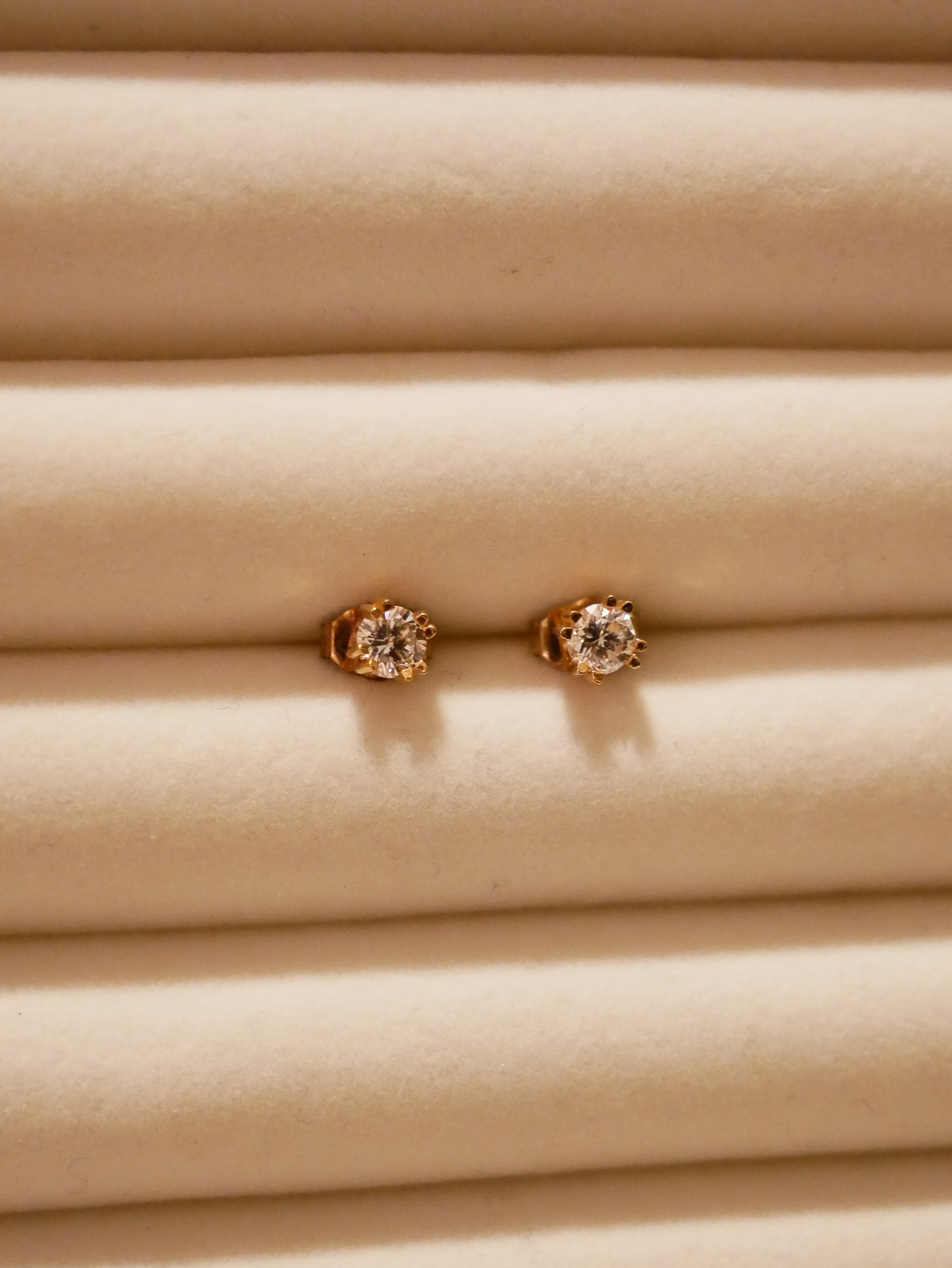 Diamond Stud Earrings