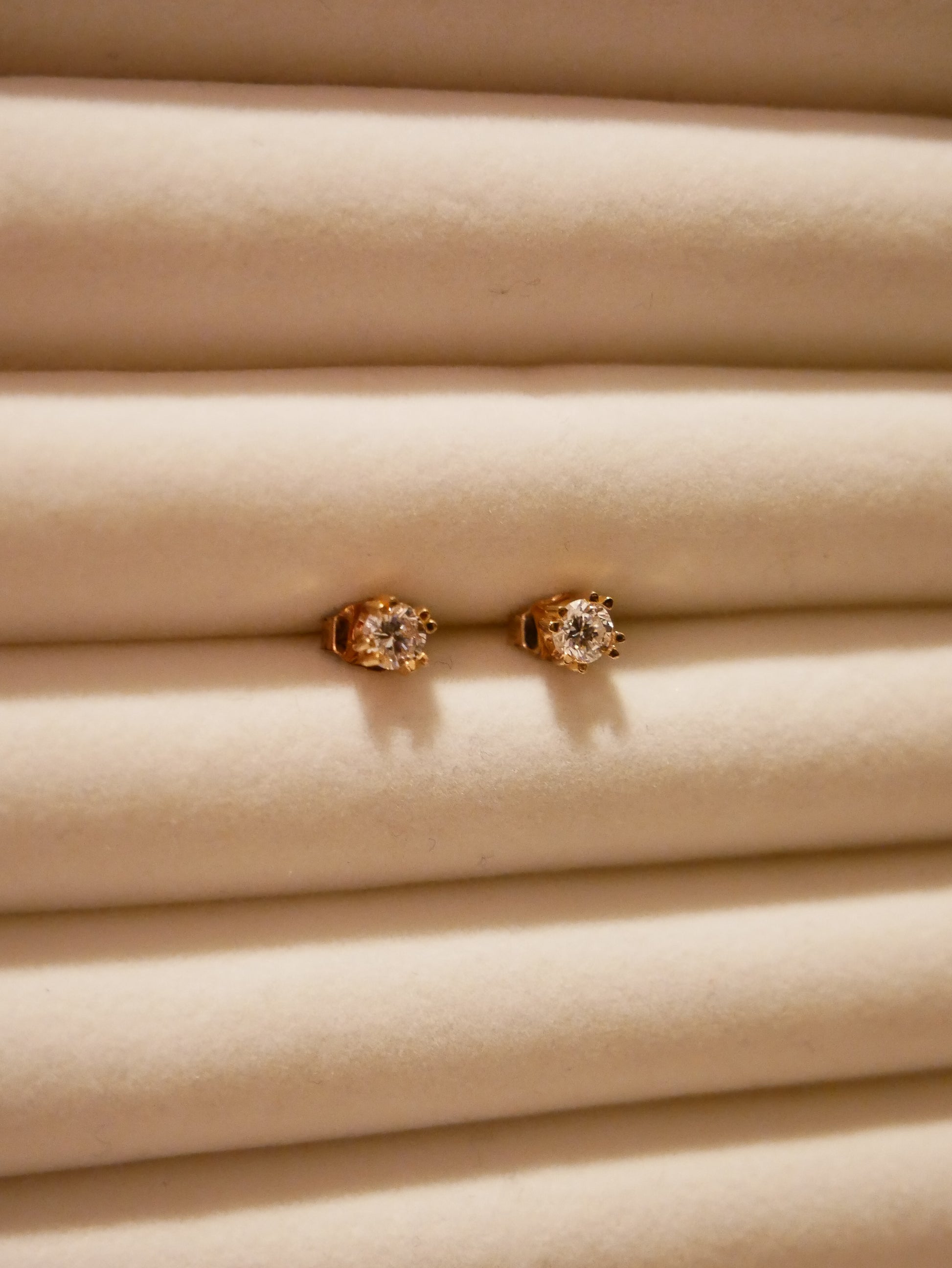 Diamond Stud Earrings