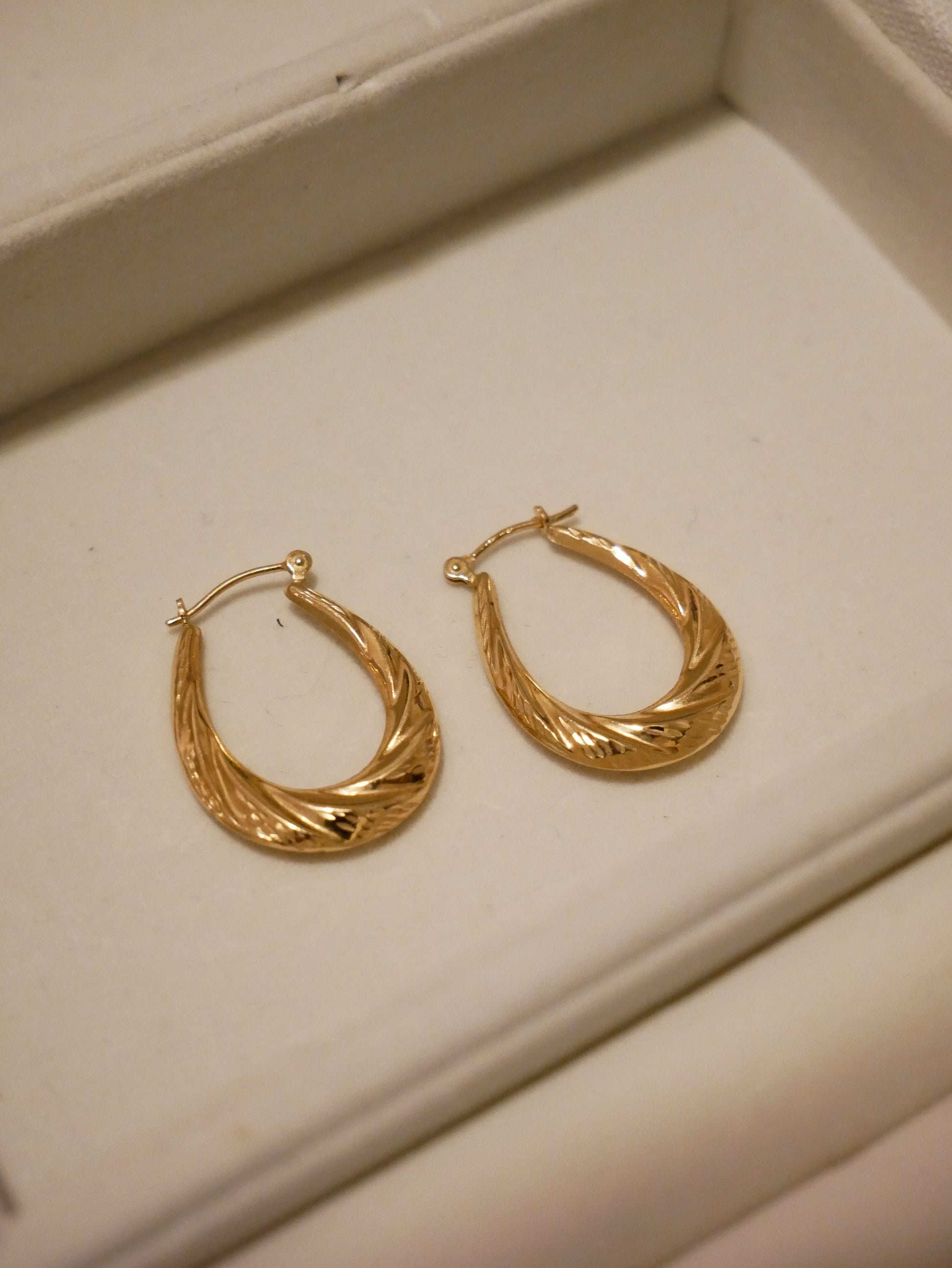 Oval Hoops